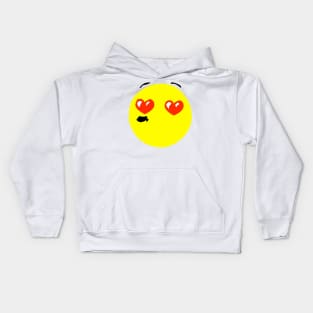 Heart Eyes Kids Hoodie